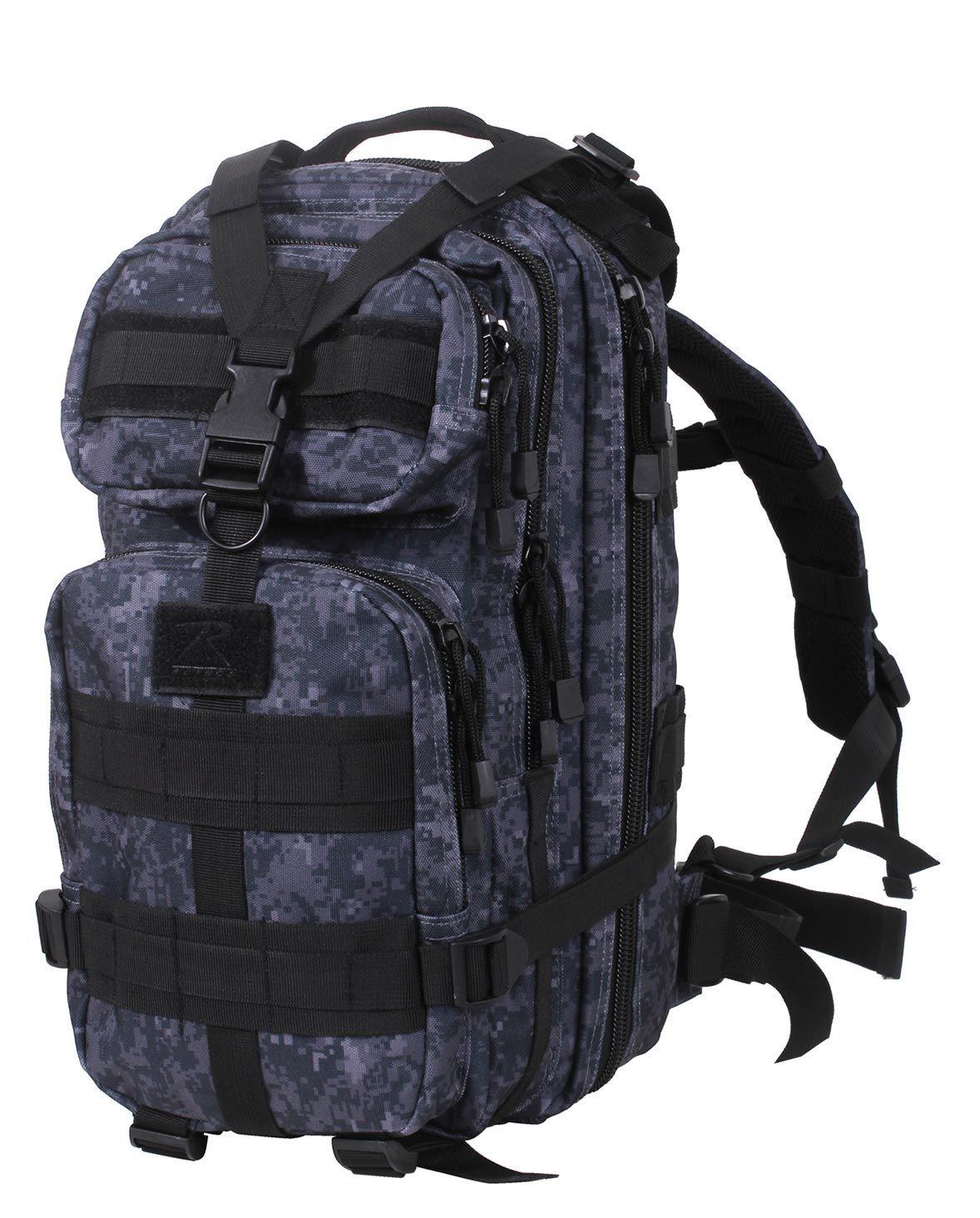 Rothco Transport Rygsæk Molle 25l Midnight Digital Digital Midnigh Unisex One Size