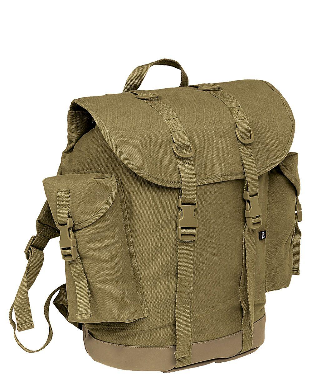 Brandit Alperygsæk Rygsæk Oliven One Size Olive Unisex One Size
