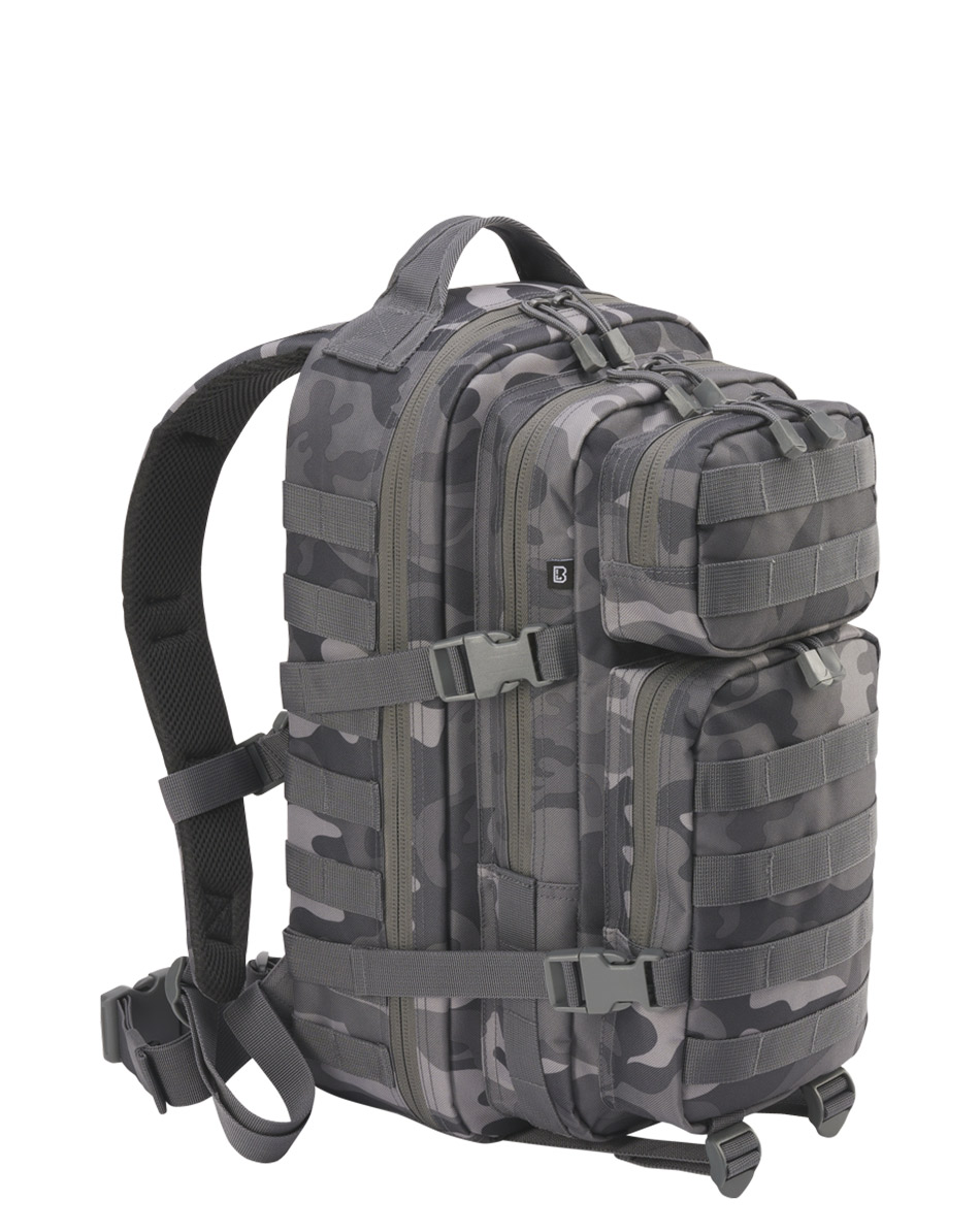 Brandit Assault Rygsæk 40l i Grå Camo – Fantastisk Tilbud!