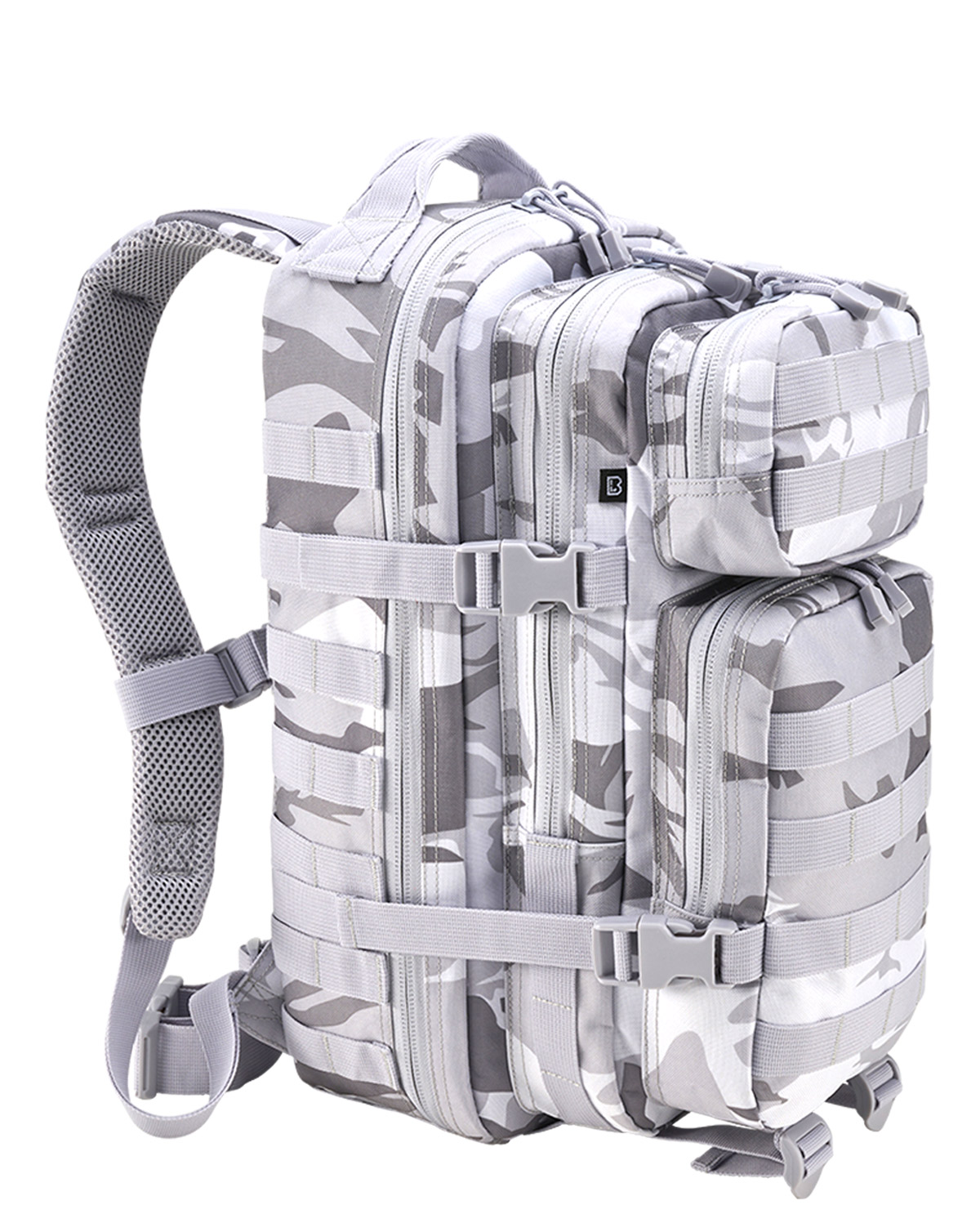 Brandit Assault Rygsæk 40l Medium Snow Camo Snow Camo Unisex One Size