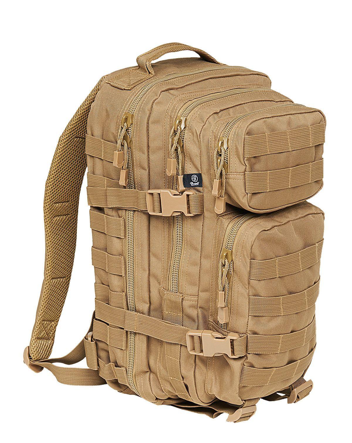 Brandit Assault Rygsæk 25l Beige Beige Unisex One Size