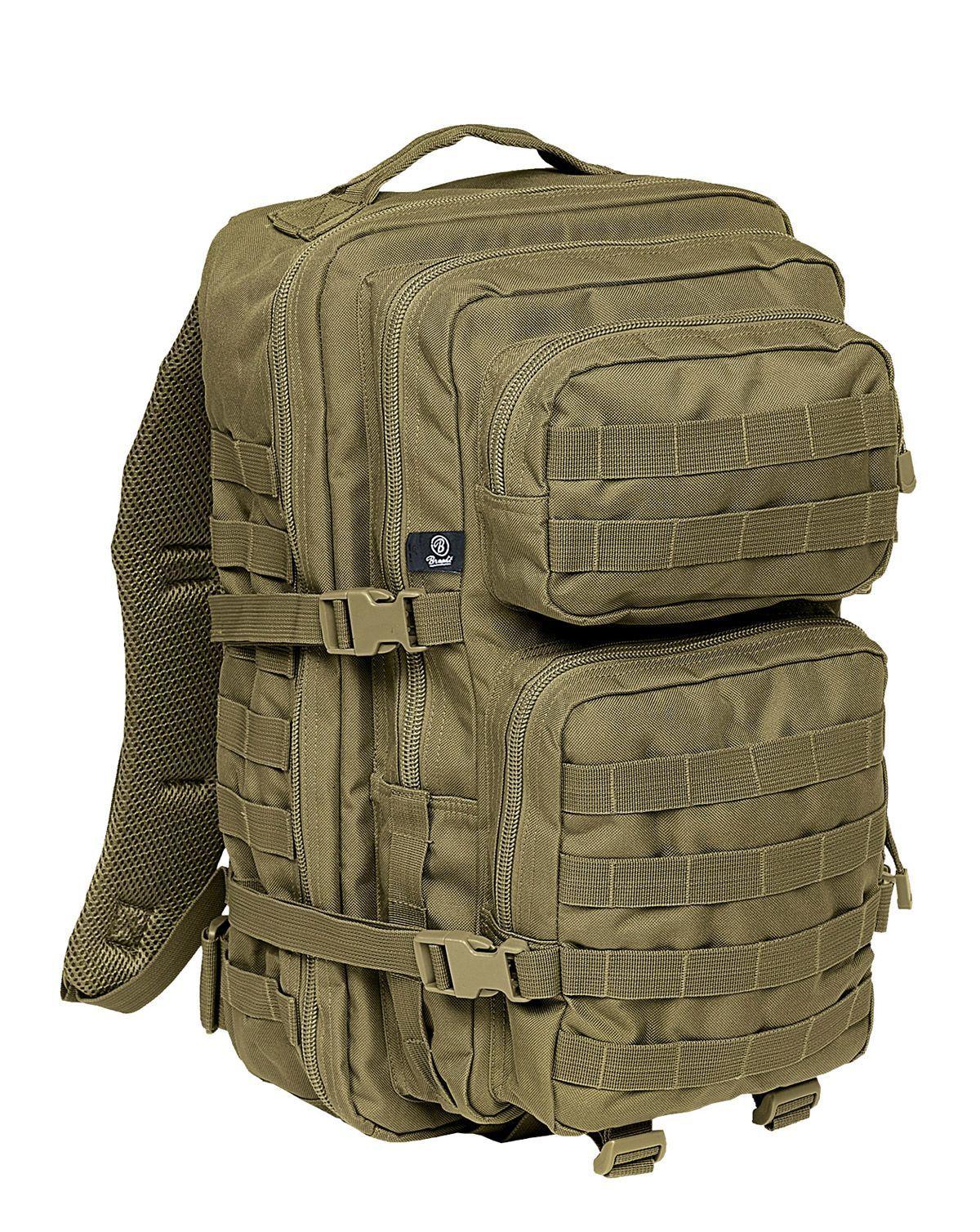 Brandit Assault Rygsæk 40l Oliven One Size Olive Unisex One Size