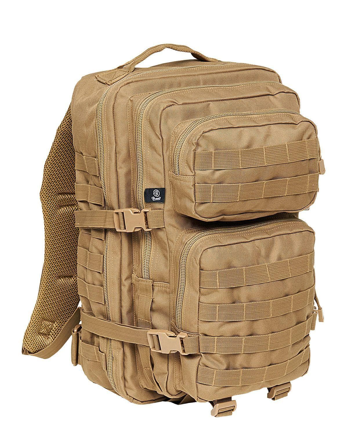 Brandit Assault Rygsæk 40l Camel Camel Unisex One Size