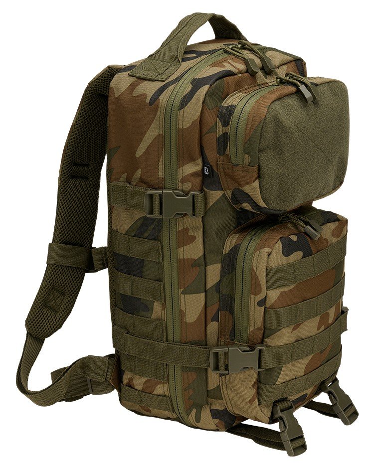 Brandit Cooper Patch Medium Backpack Woodland Woodland Unisex One Size