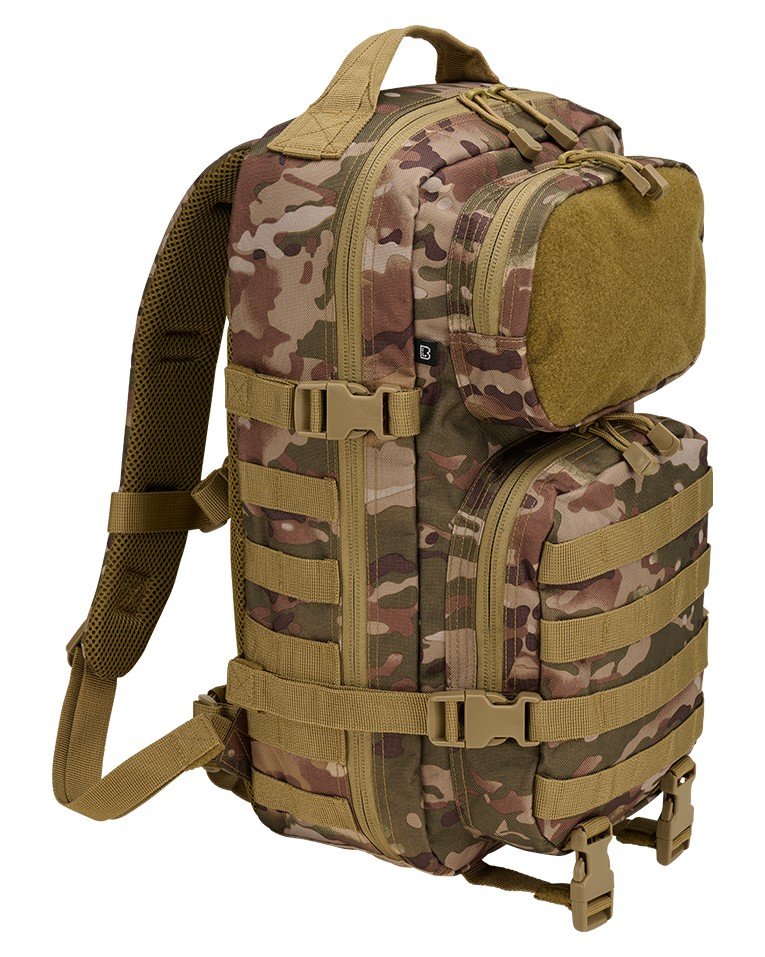 Brandit Cooper Patch Medium Backpack Tactical Camo Tactical Camo Unisex One Size