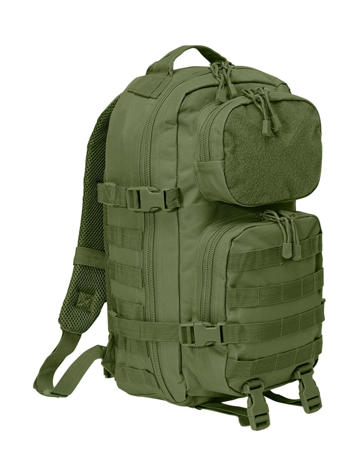 Brandit Patch Assault Rygsæk 25l Oliven One Size Olive Unisex One Size