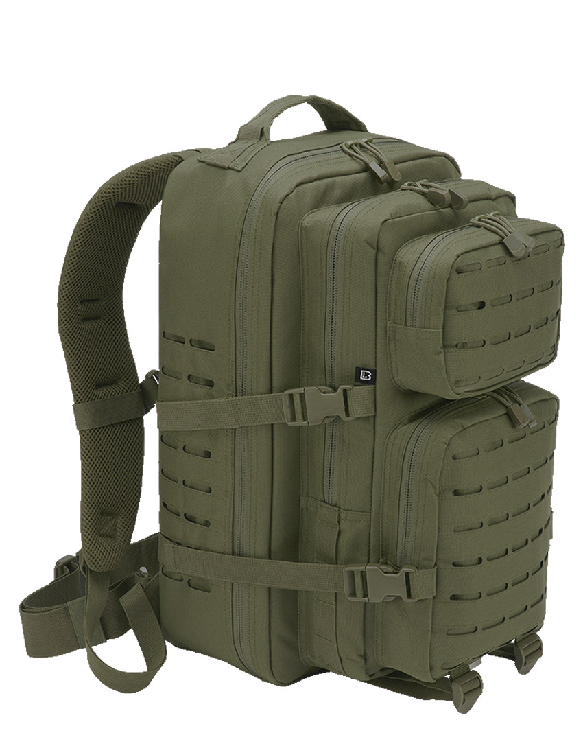 Brandit Cooper Lasercut Backpack Olive 40l One Size Olive Unisex Large