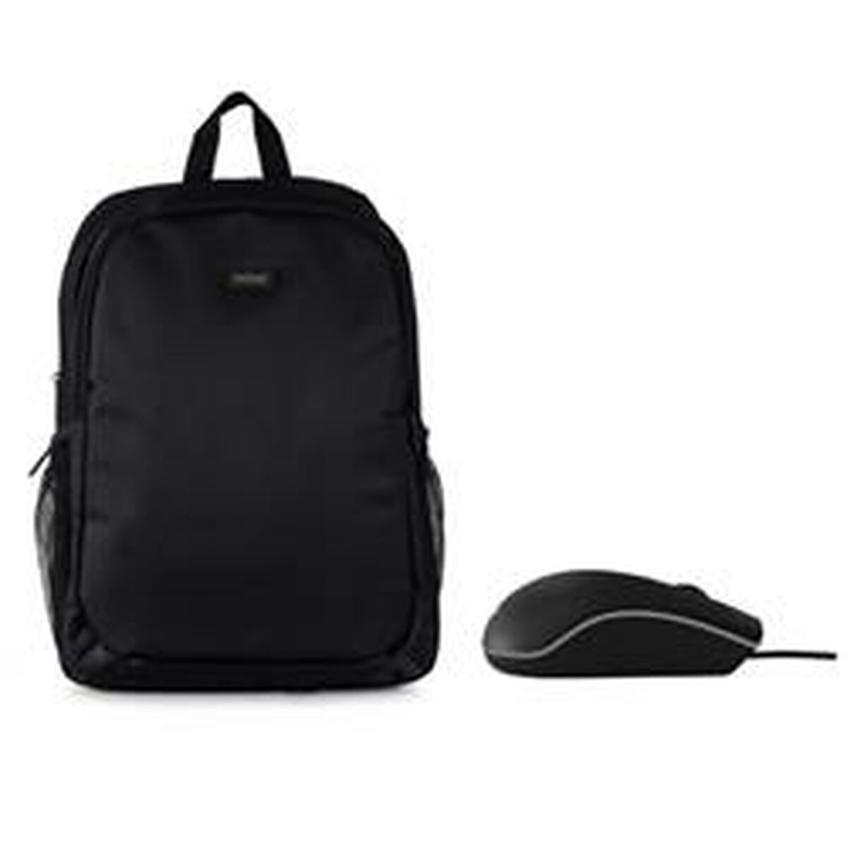 Laptop Rygsæk Nilox Sort Multifarvet Sort