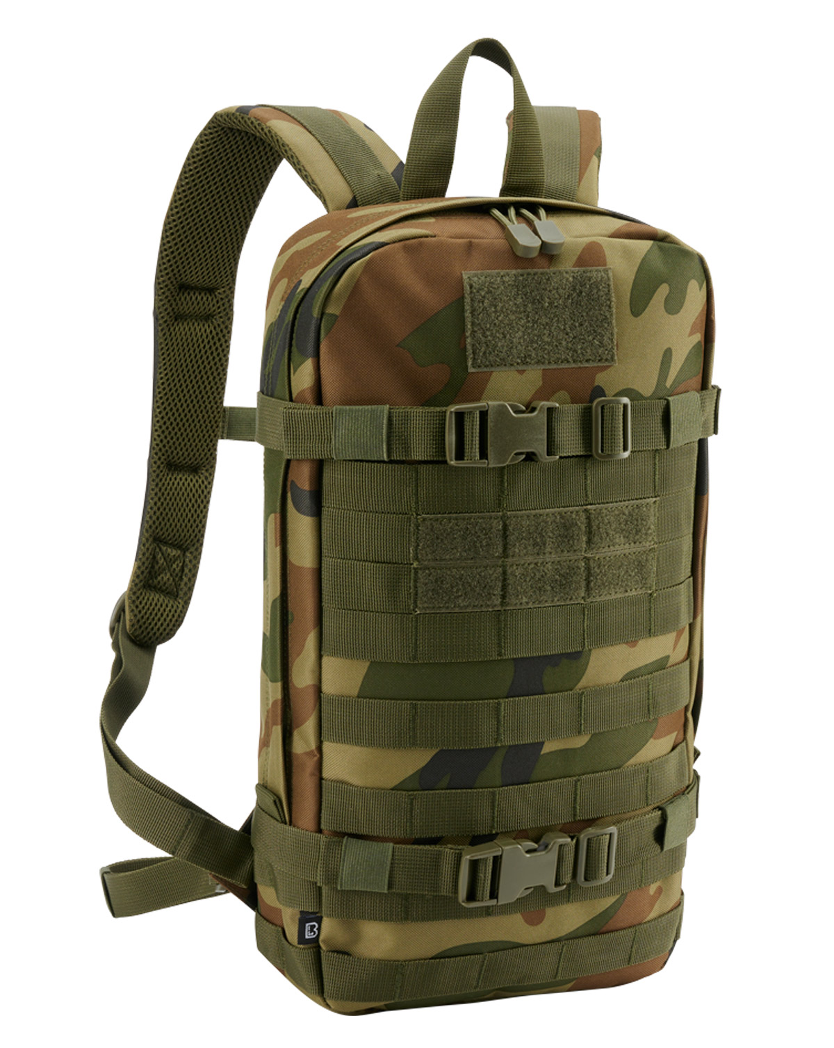 Brandit Cooper Rygsæk Liter Woodland One Size Woodland Unisex One Size
