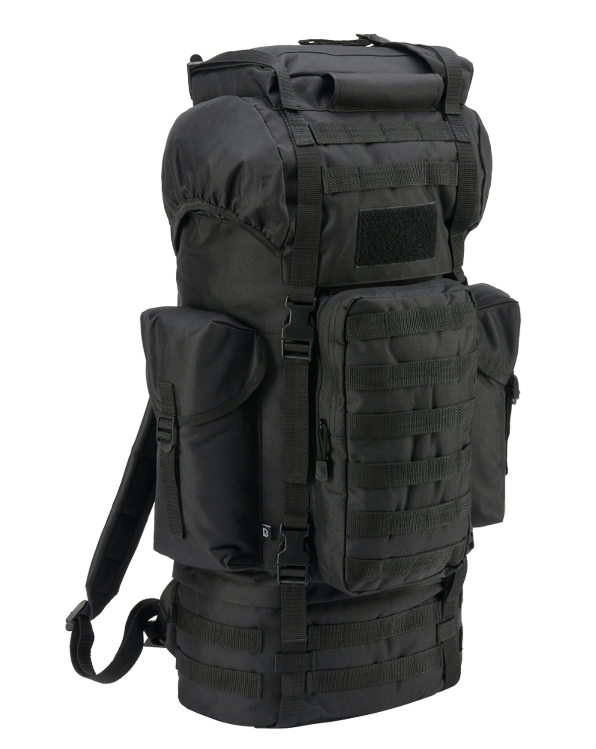 Brandit Kamprygsæk Molle Liter Sort Sort Unisex One Size