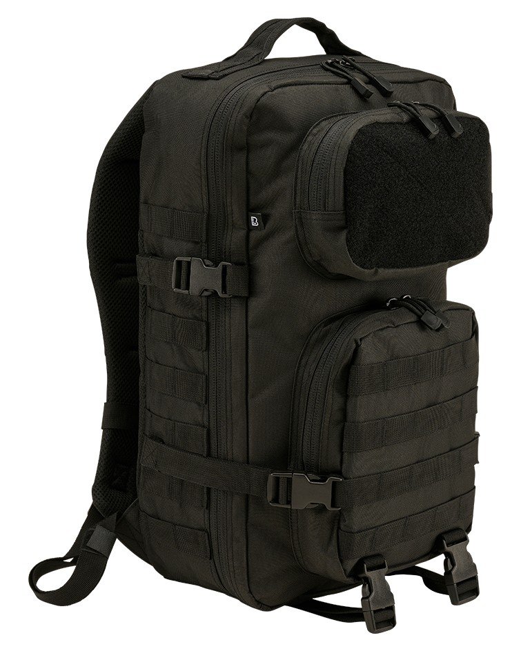 Brandit Cooper Patch Backpack 40l Black Sort Unisex Large
