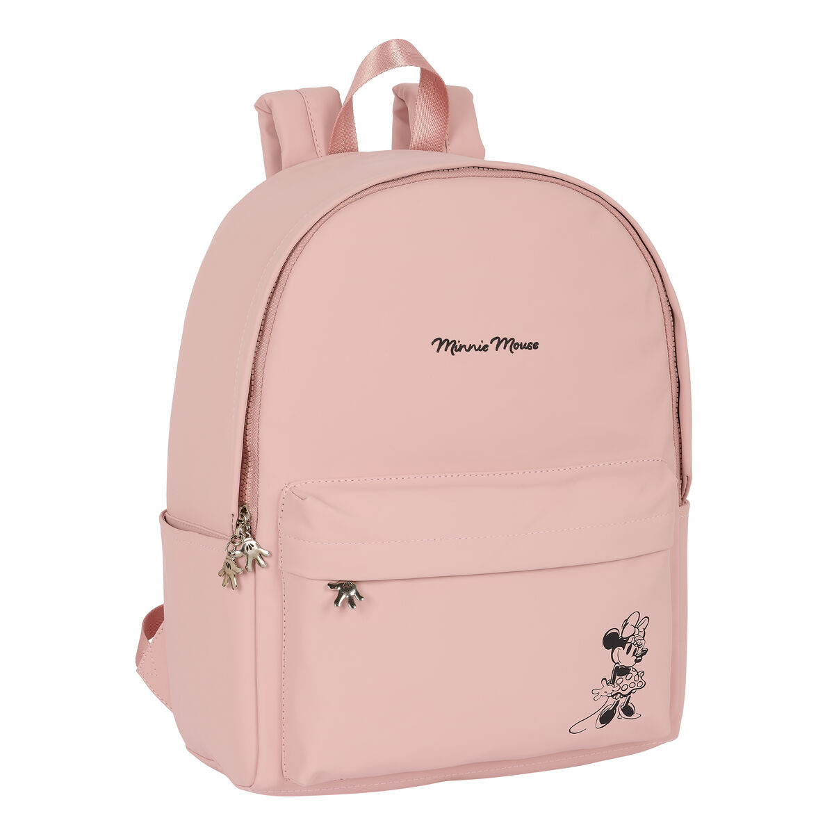Laptop Rygsæk Minnie Mouse Teen Misty Pink Pink  40