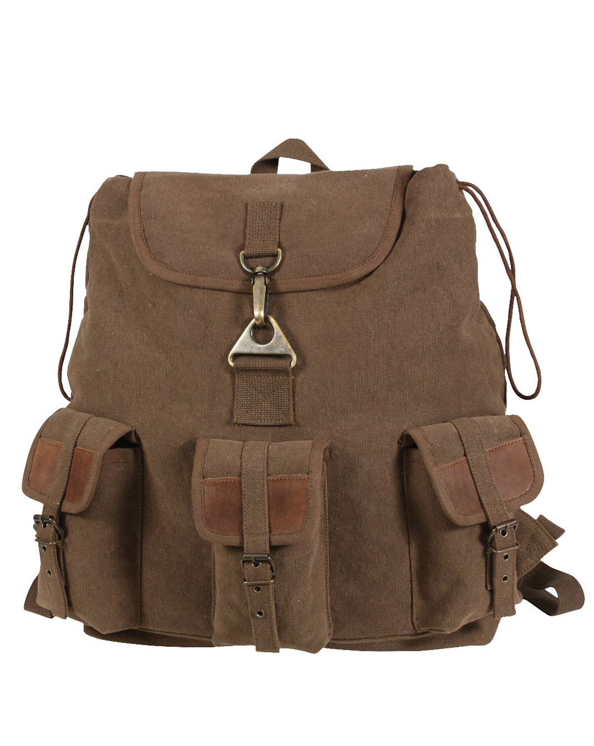 Rothco Forvasket Vintage Rygsæk 20l Brun One Size Brown Unisex One Size
