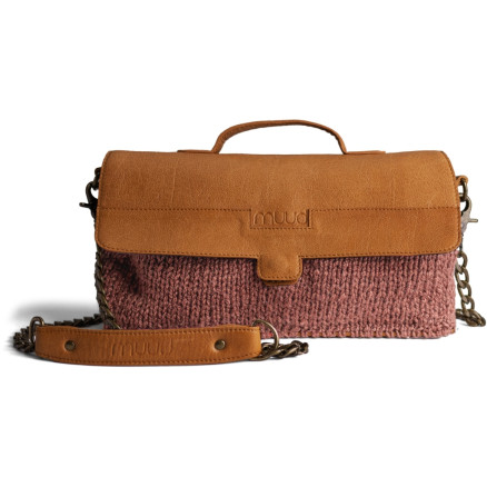 Muud Haumea Diy Taske Whisky Med Mørk Gammelrose Garn