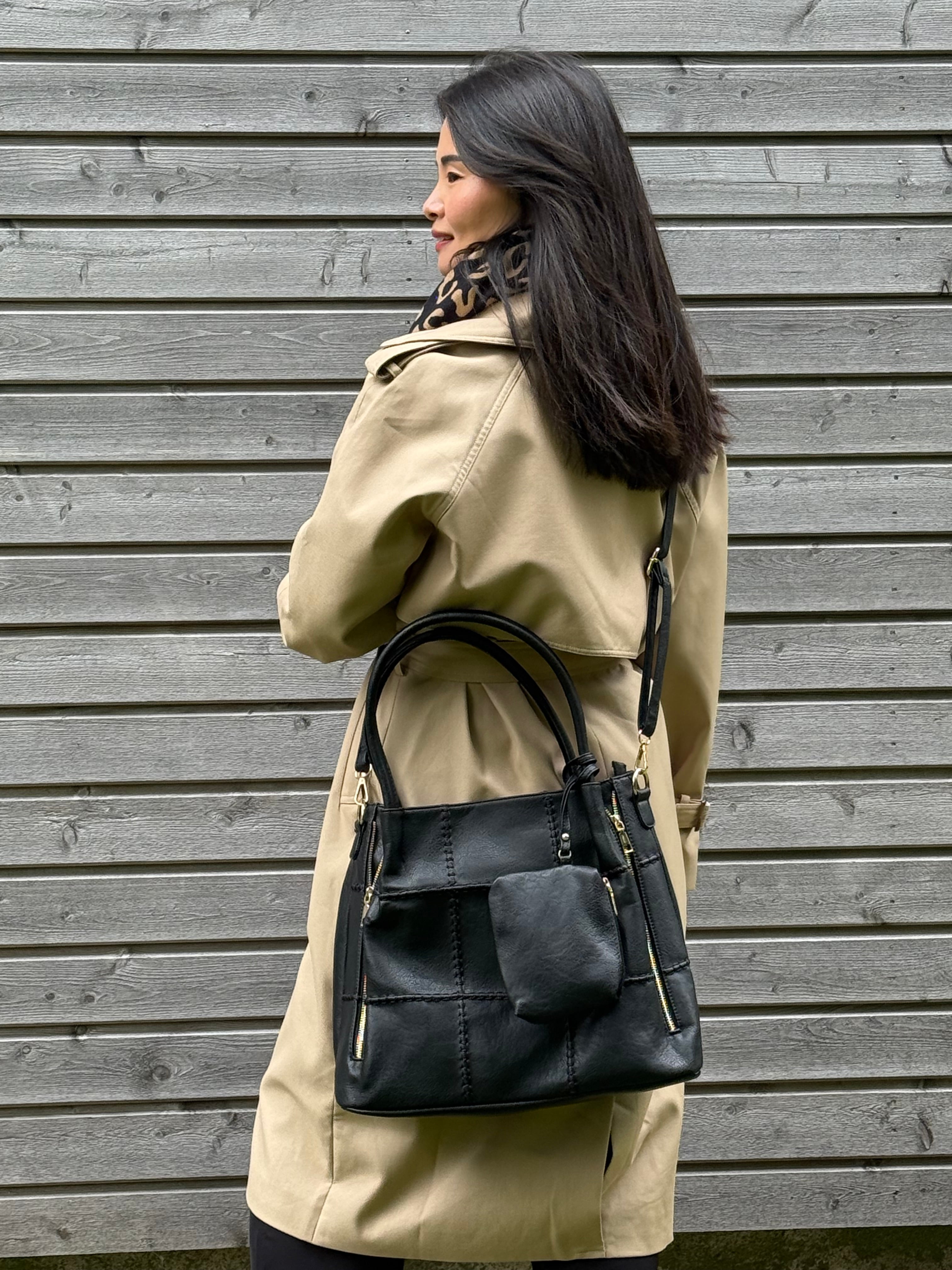 Veronica Tote Taske Sort Sort