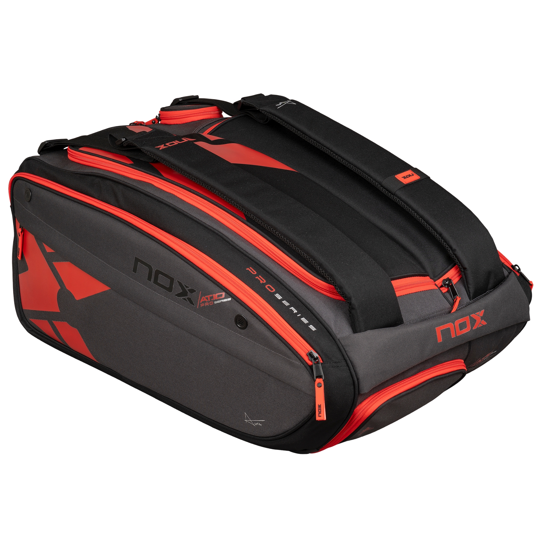 Nox At10 Padelbag Sort,Rød  2xl