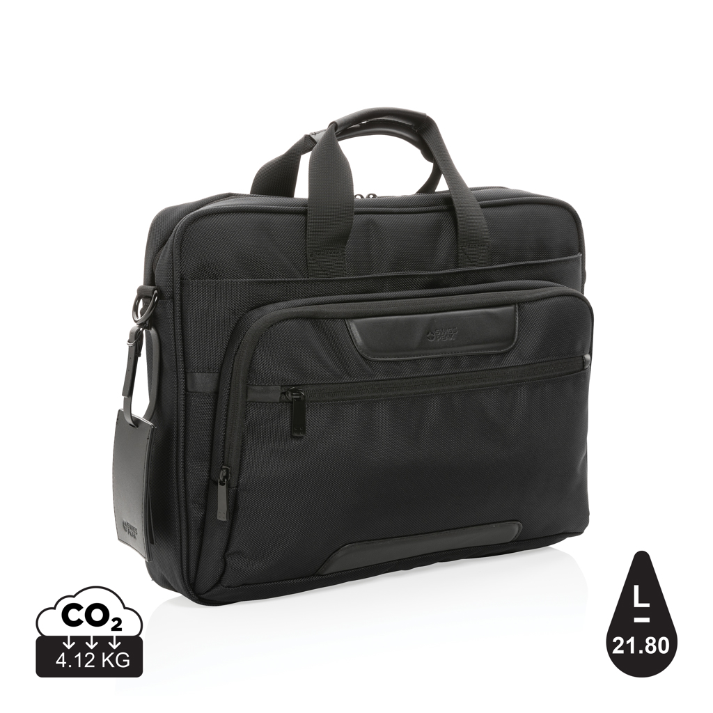 Swiss Peak Awareamptrade Rpet Voyager Ampquot Laptop Taske Sort Sort