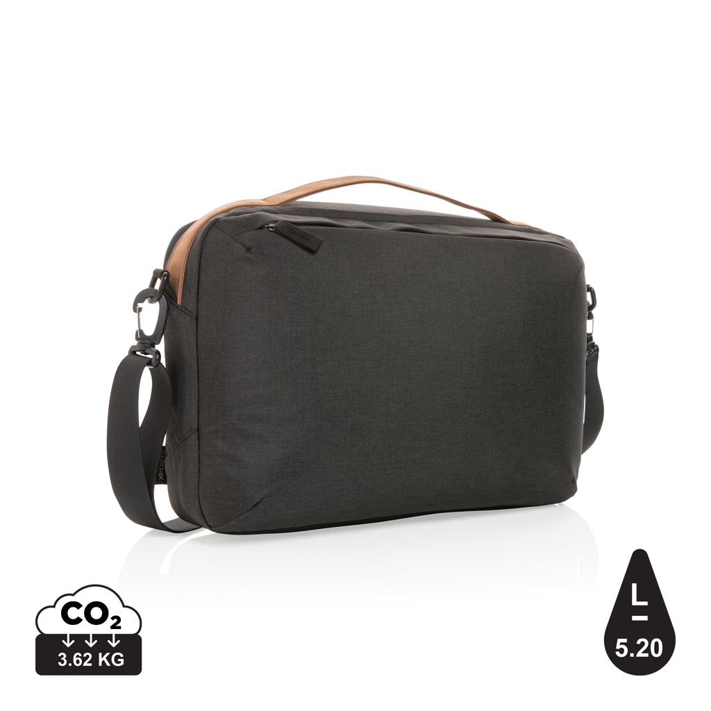 Impact Awareamptrade 300d Tonet Deluxe Ampquot Laptop Taske Sort Sort