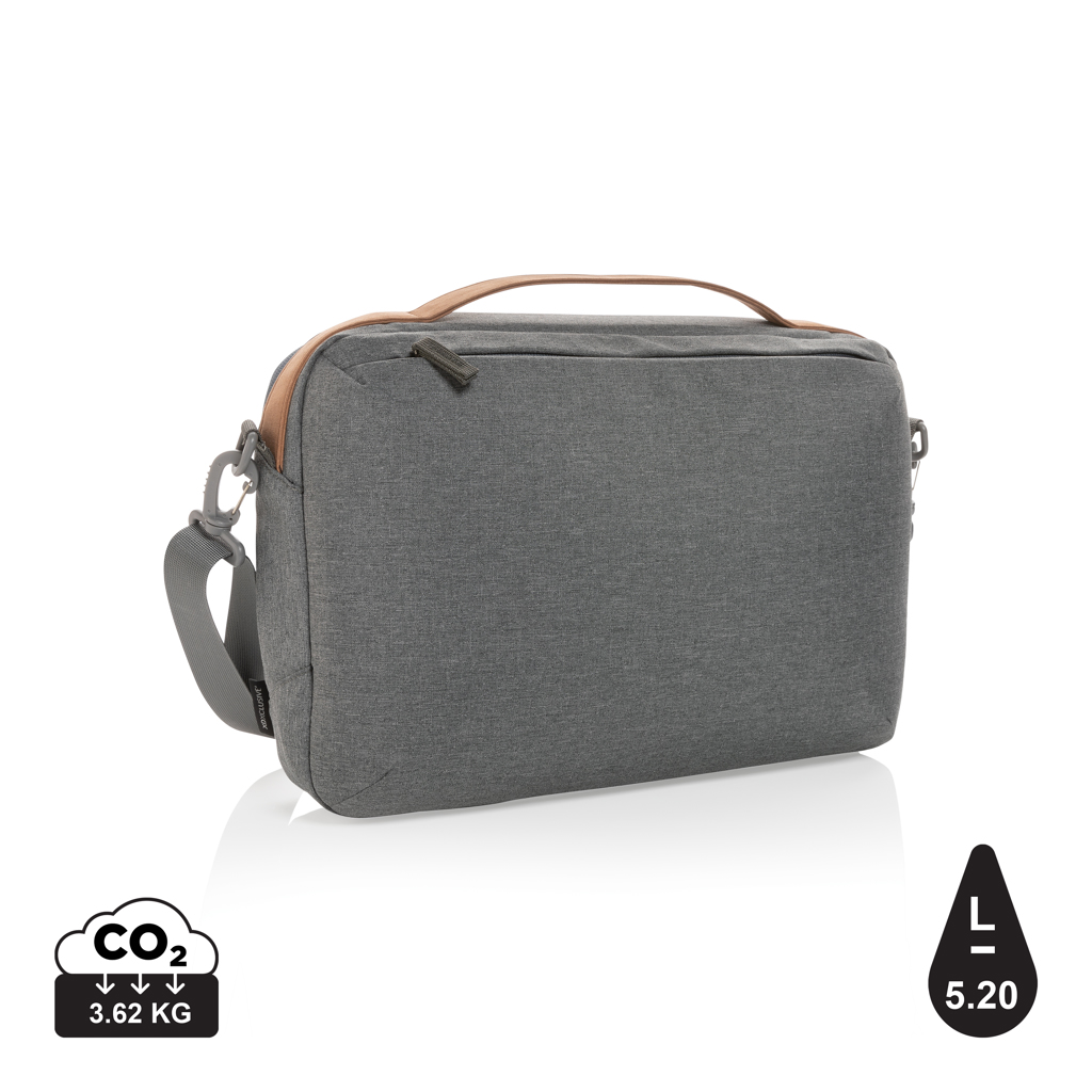 Impact Awareamptrade 300d Tonet Deluxe Ampquot Laptop Taske Grå Grå