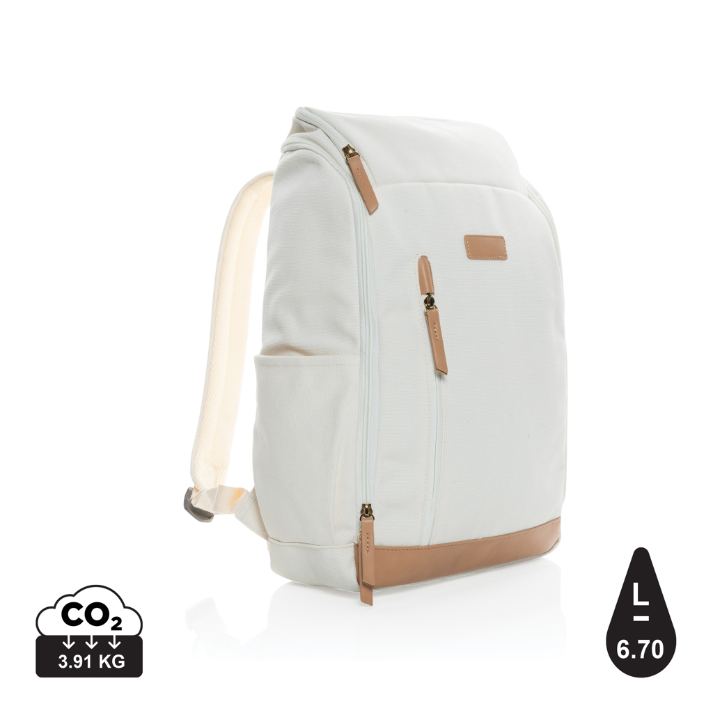 Impact Awareamptrade Ampquot Laptop Rygsæk Rcanvas Off White Hvid