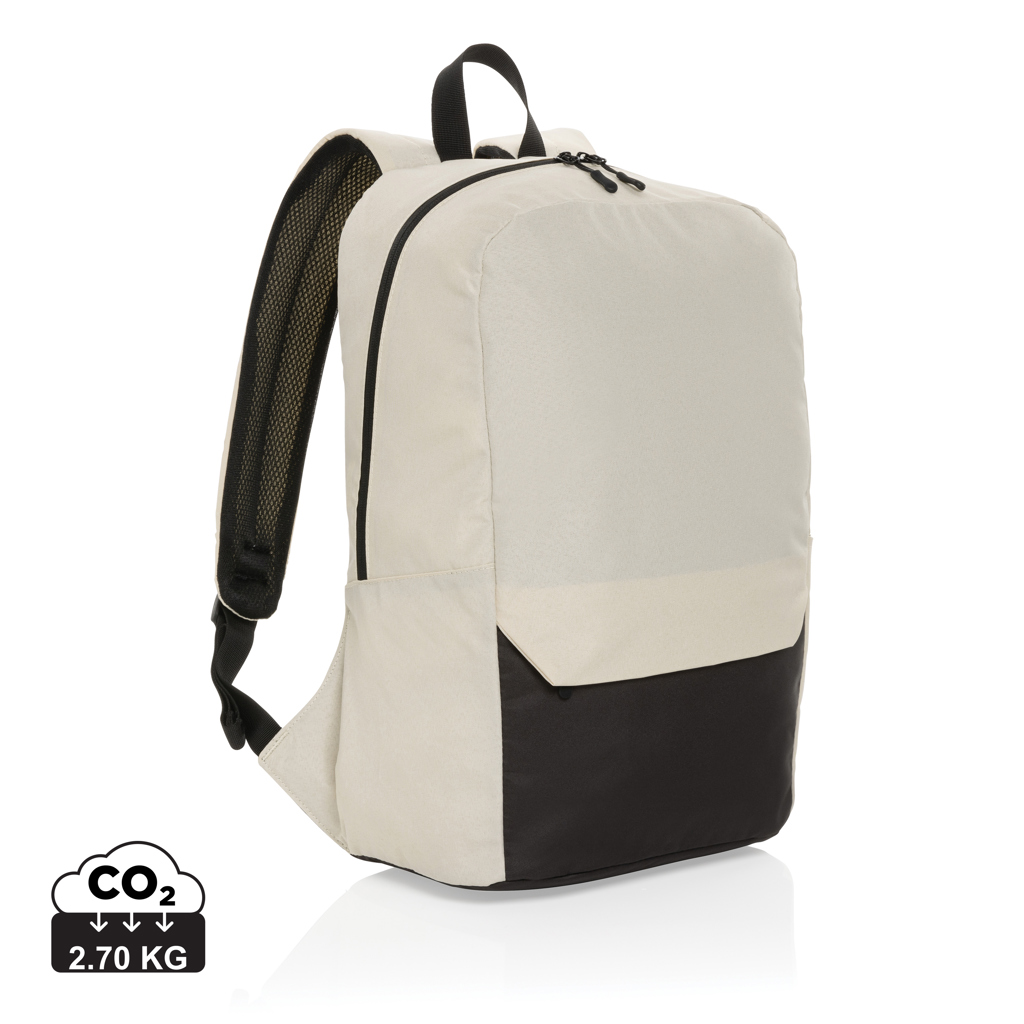 Kazu Awareamptrade Rpet Basic Tommer Rygsæk Til Laptop Off White Hvid