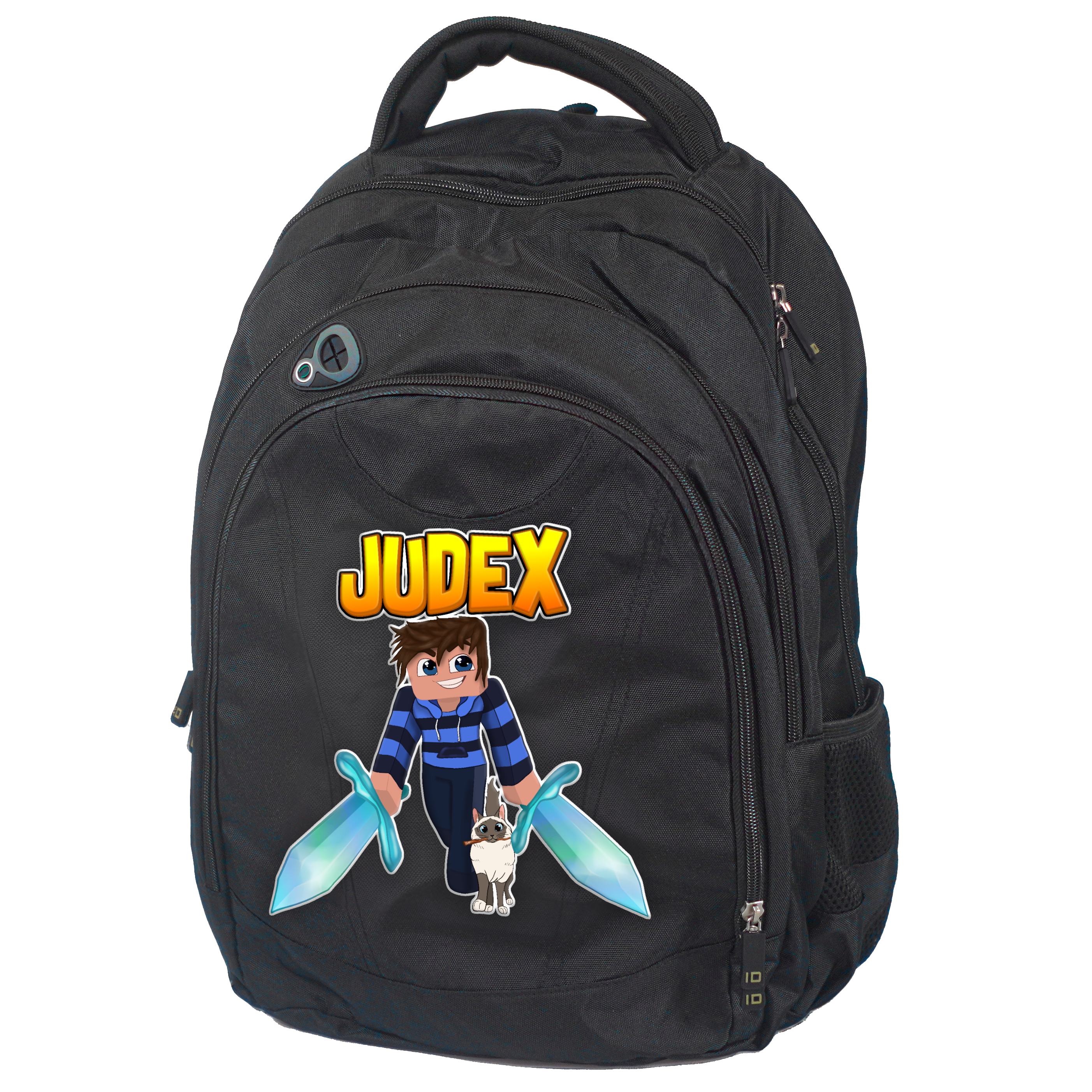 Judex Kriger Skoletaske Geekd