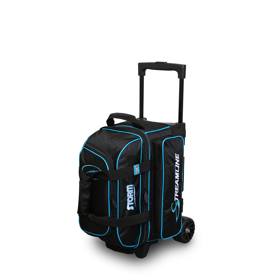 Storm Streamline Black Blue Bowlingtaske Med Hjul Til Kugler Sort