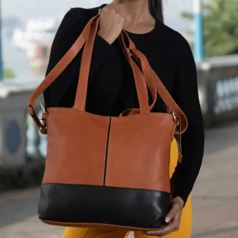 Style Naples Sort Cognac Brun Vidunderlig Hånd Skulder Crossbody Taske Med Forskellige Farver For Bagside Sort Female