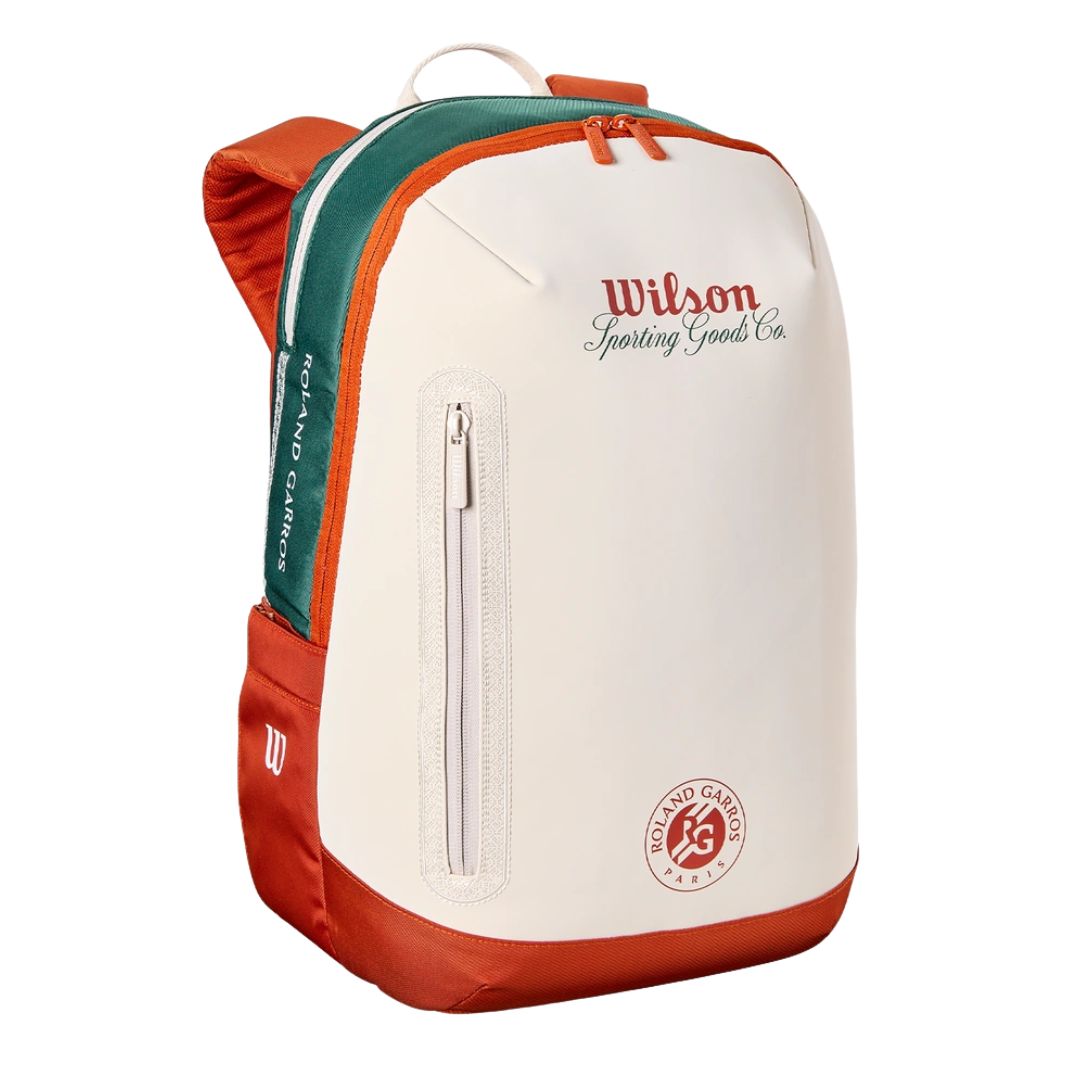 Wilson Roland Garros Backpack 2026 Cream Beige,Orange