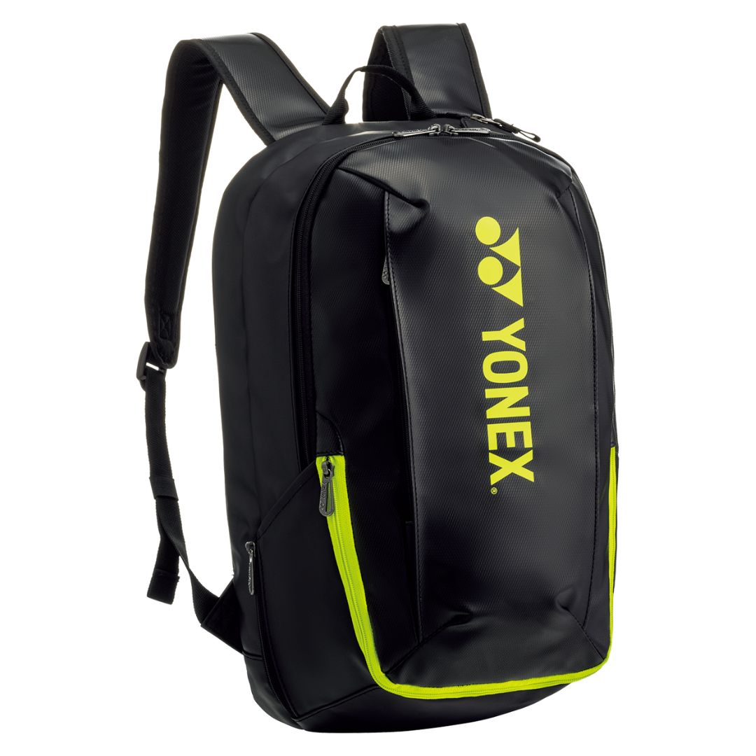 Yonex Active Backpack 82412ex Black Lime Green Sort