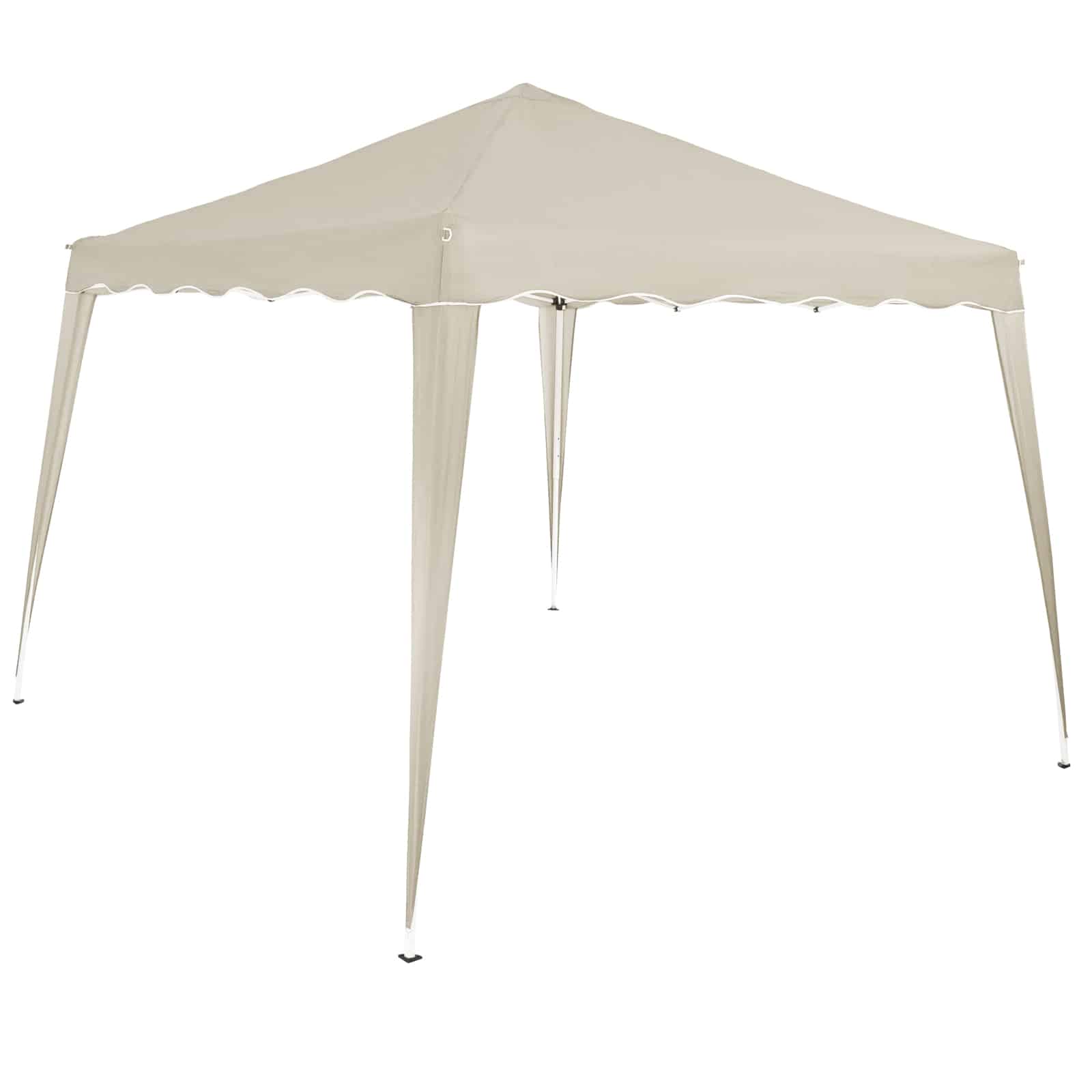 Pavillon Pop 3x3m Beskyttelse  Vandtæt Foldbar Inkl Taske Pavillon Capri Beige Beige