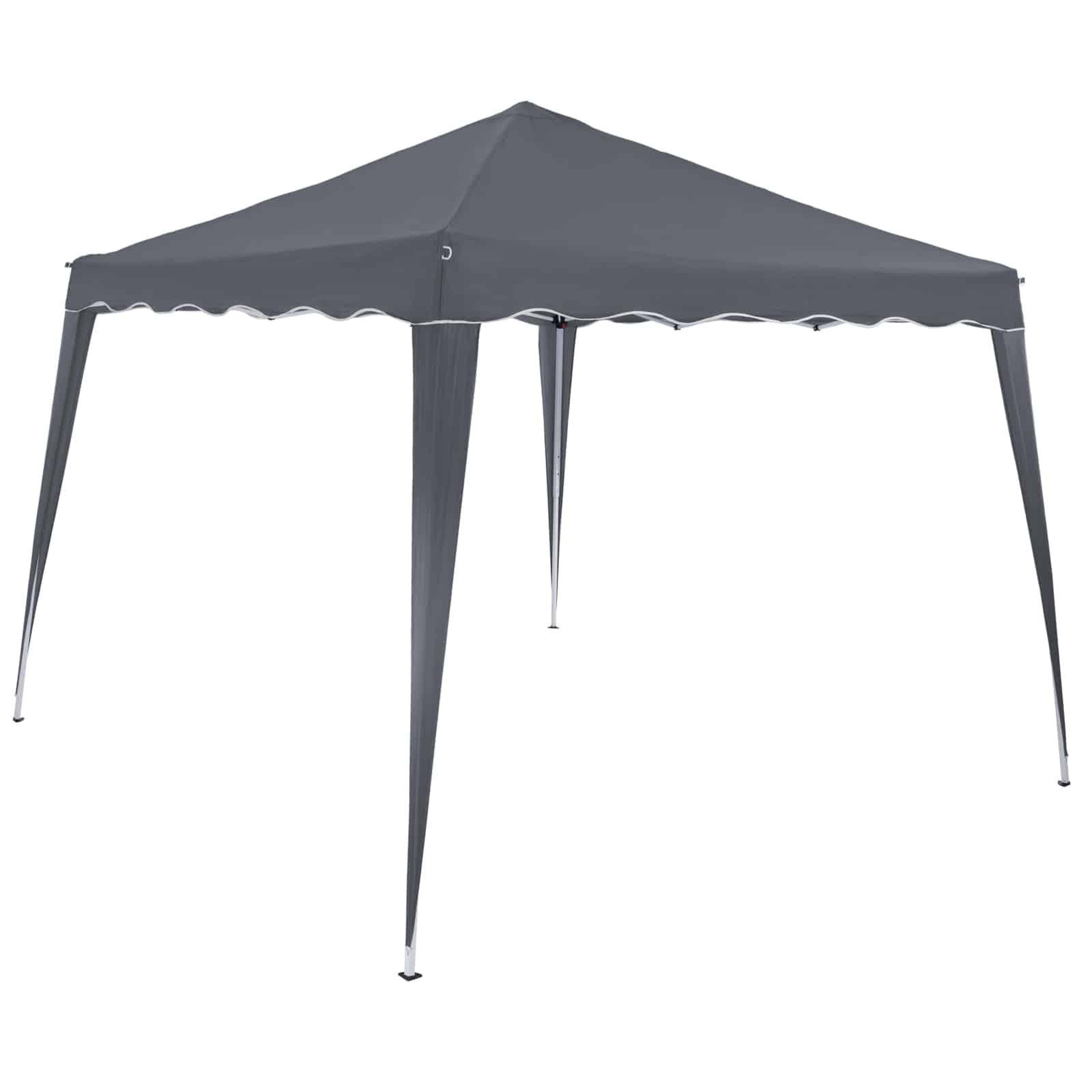 Pavillon Pop 3x3m Beskyttelse  Vandtæt Foldbar Inkl Taske Folde Pavillon Telt Capri Farve: Antracit Antracit