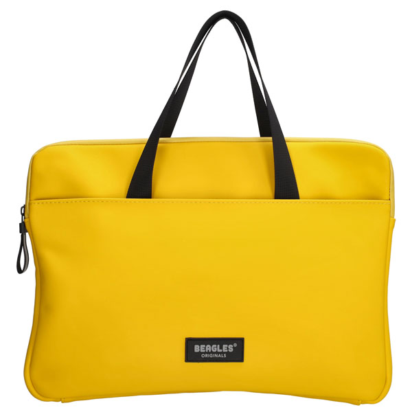 Beagles Originals Waterproof Gul Computertaske  Gul