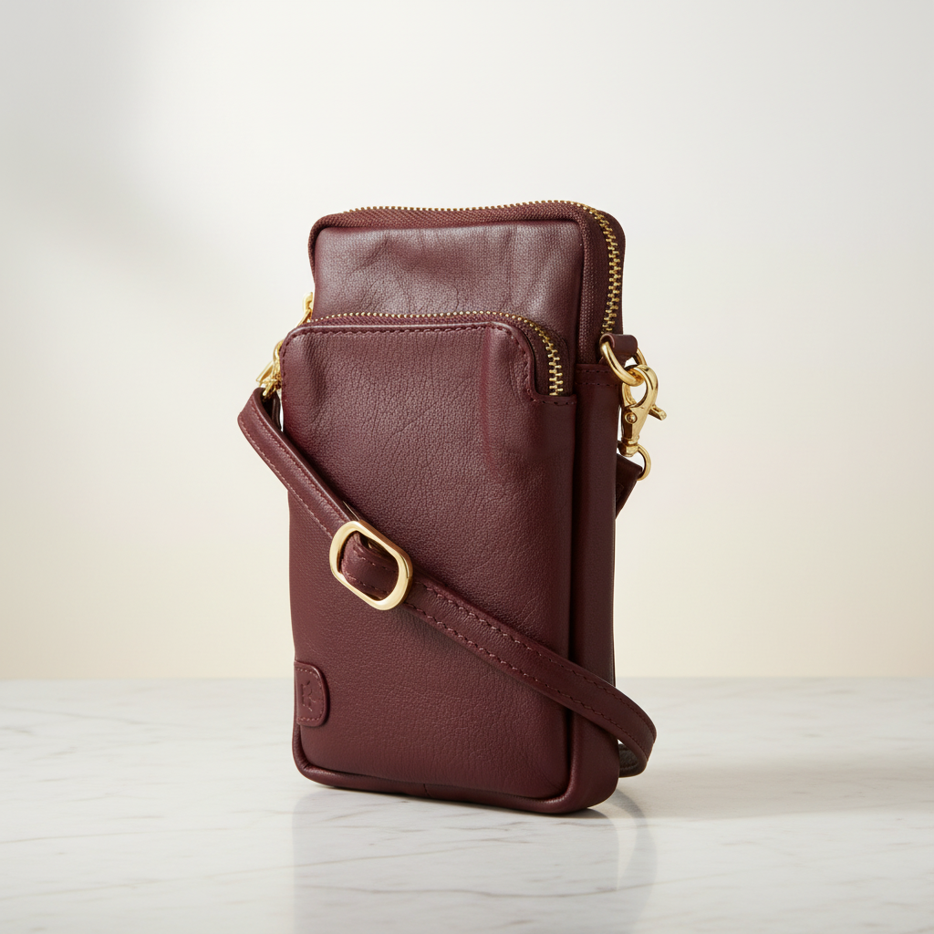 Tim & Simonsen Betty Mobil Taske Bordeaux Bordeaux
