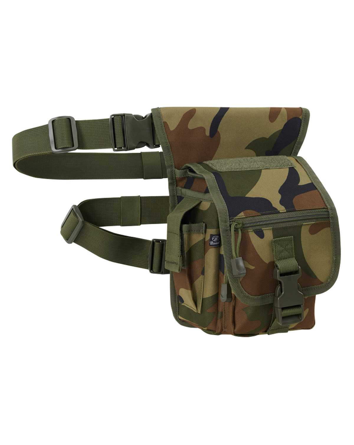 Brandit Molle Side Kick Hoftetaske Woodland Woodland Unisex One Size