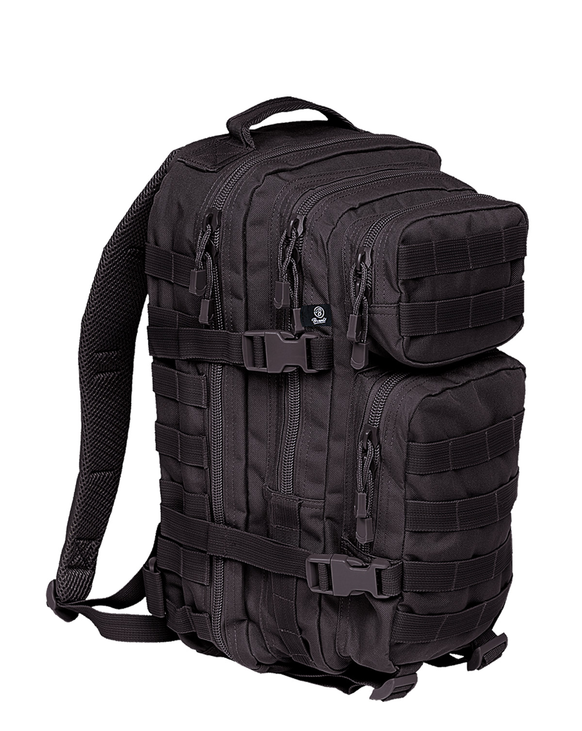 Brandit Assault Rygsæk 40L – Sort Unisex Tilbud!