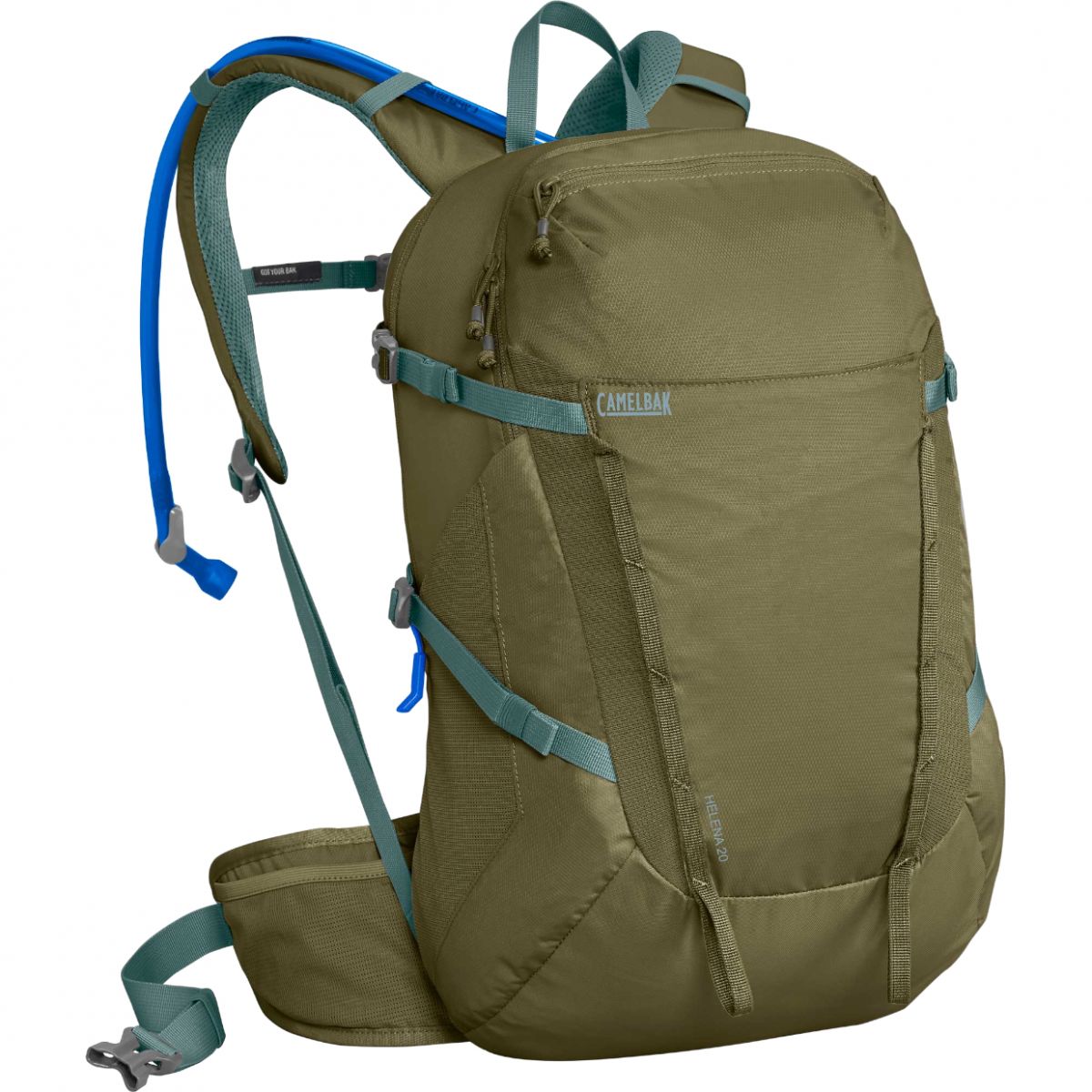 Camelbak Helena Rygsæk med Vandblære – Grøn Unisex