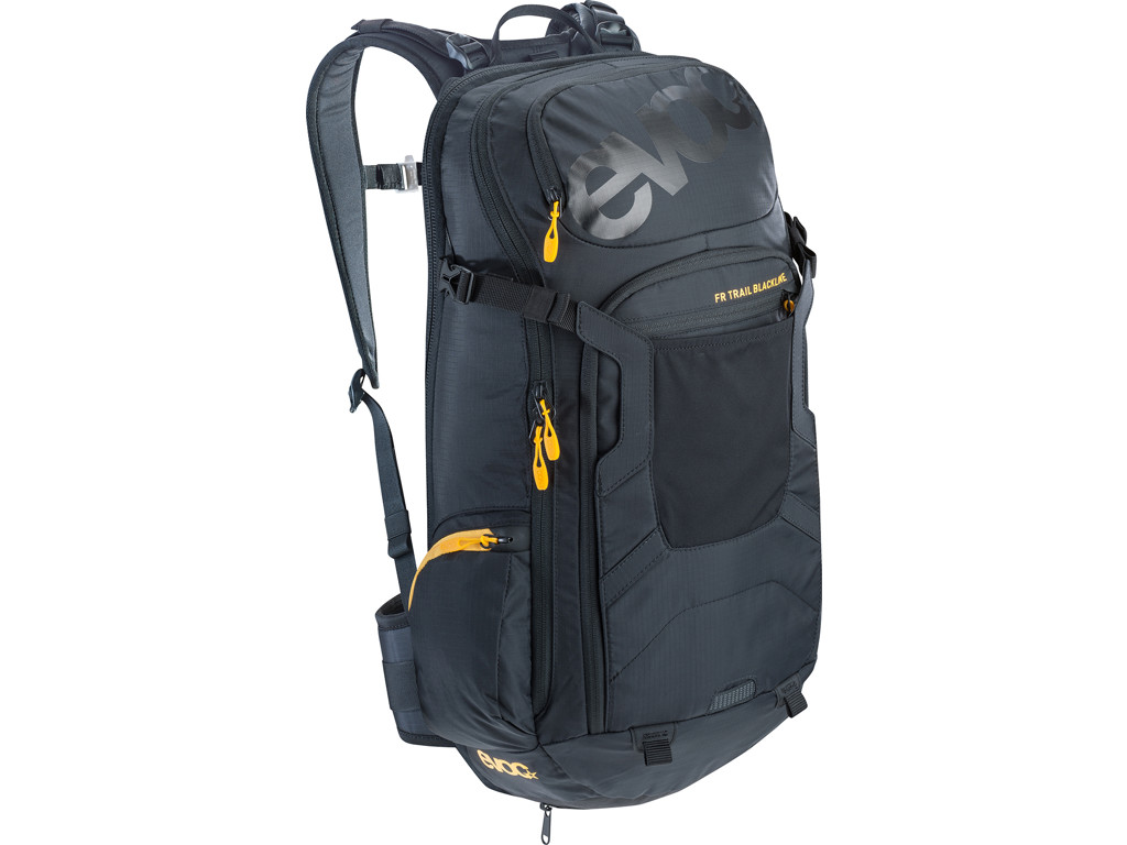 Evoc Trail Blackline Rygsæk Med Rygskjold Liter Str Sort Sort  20