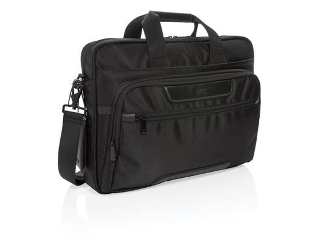 Swiss Peak Voyager Rpet & Rfid Ampquot Laptop Taske Sort Sort