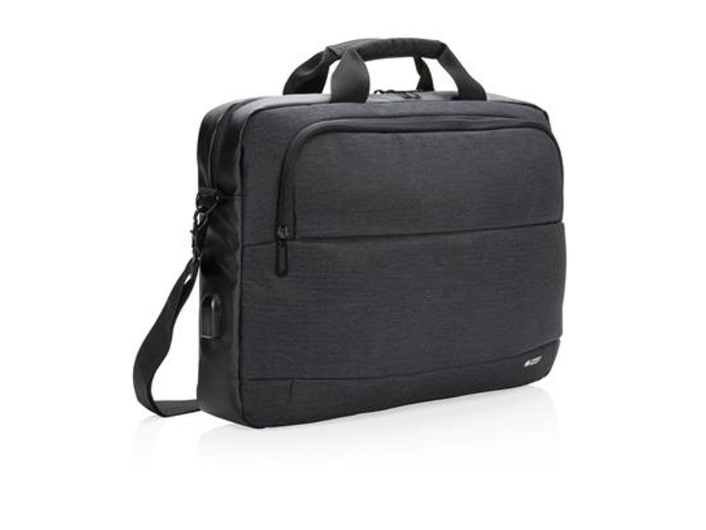 Swiss Peak Moderne Laptop Taske Sort Sort