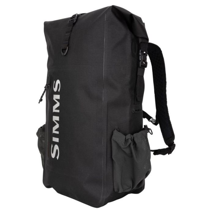 Simms Dry Creek Rolltop Backpack Black Sort