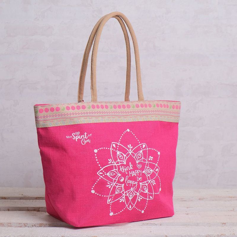 Lady Shopper Taske Pink Spirit Pink