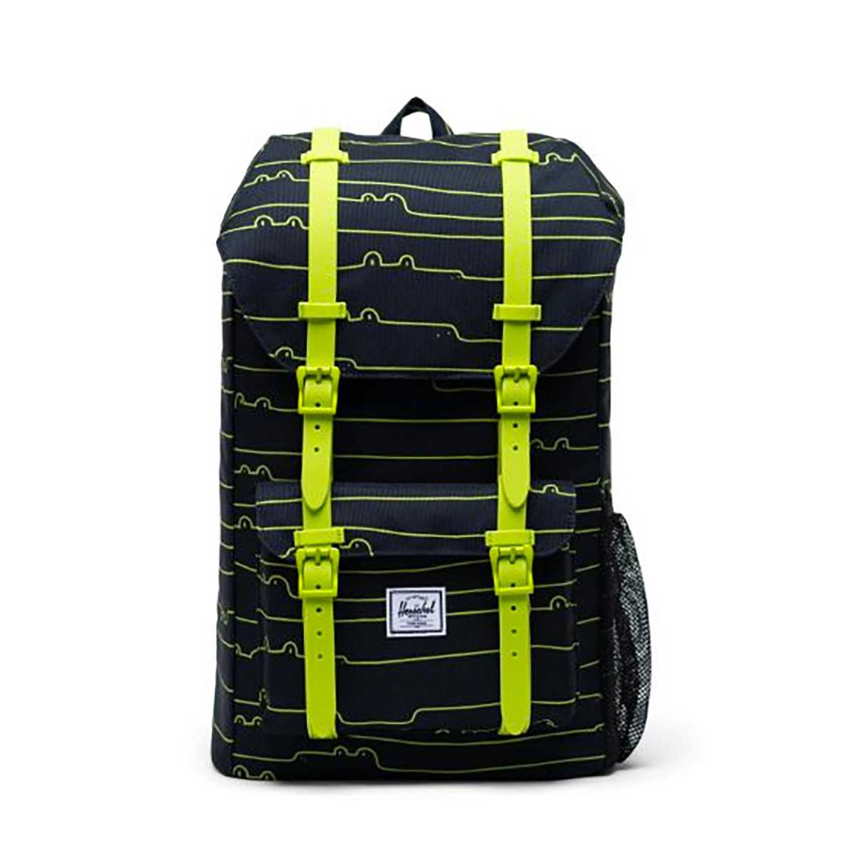 Herschel Little America Rygsæk Later Gaitor 18l Sort Unisex One Size