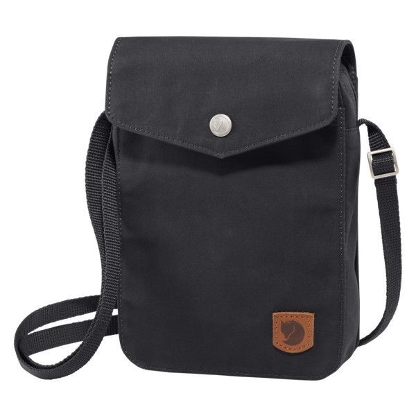 Fjallraven Greenland Pocket Black Taske Sort