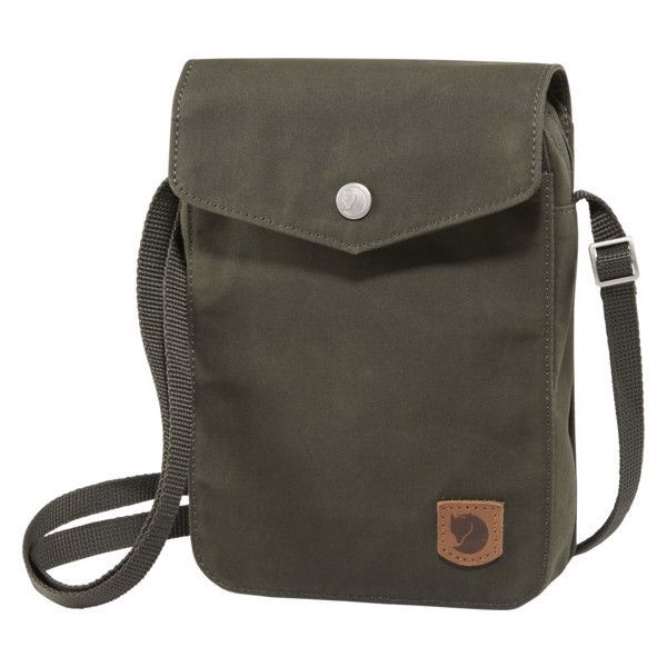 Fjallraven Greenland Pocket Deep Forest Taske Grøn