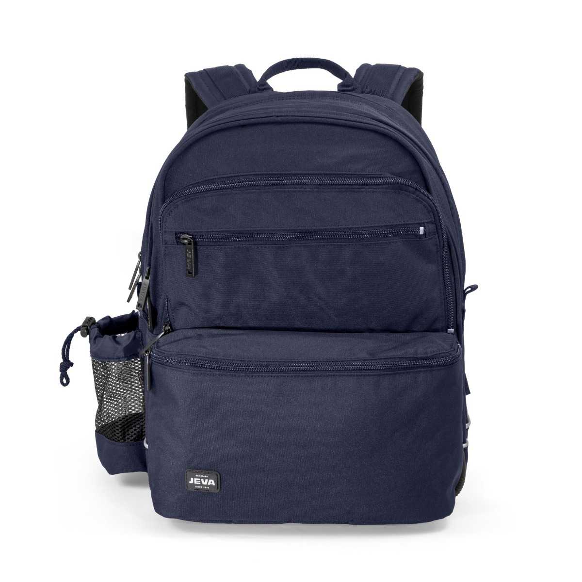 Jeva Skoletaske Square Indigo Blå Unisex One Size