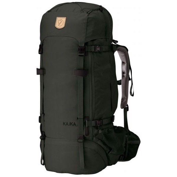 Fjallraven Kajka 75w  Rygsæk Til Kvinder Forest Green Vandrerygsække Grøn