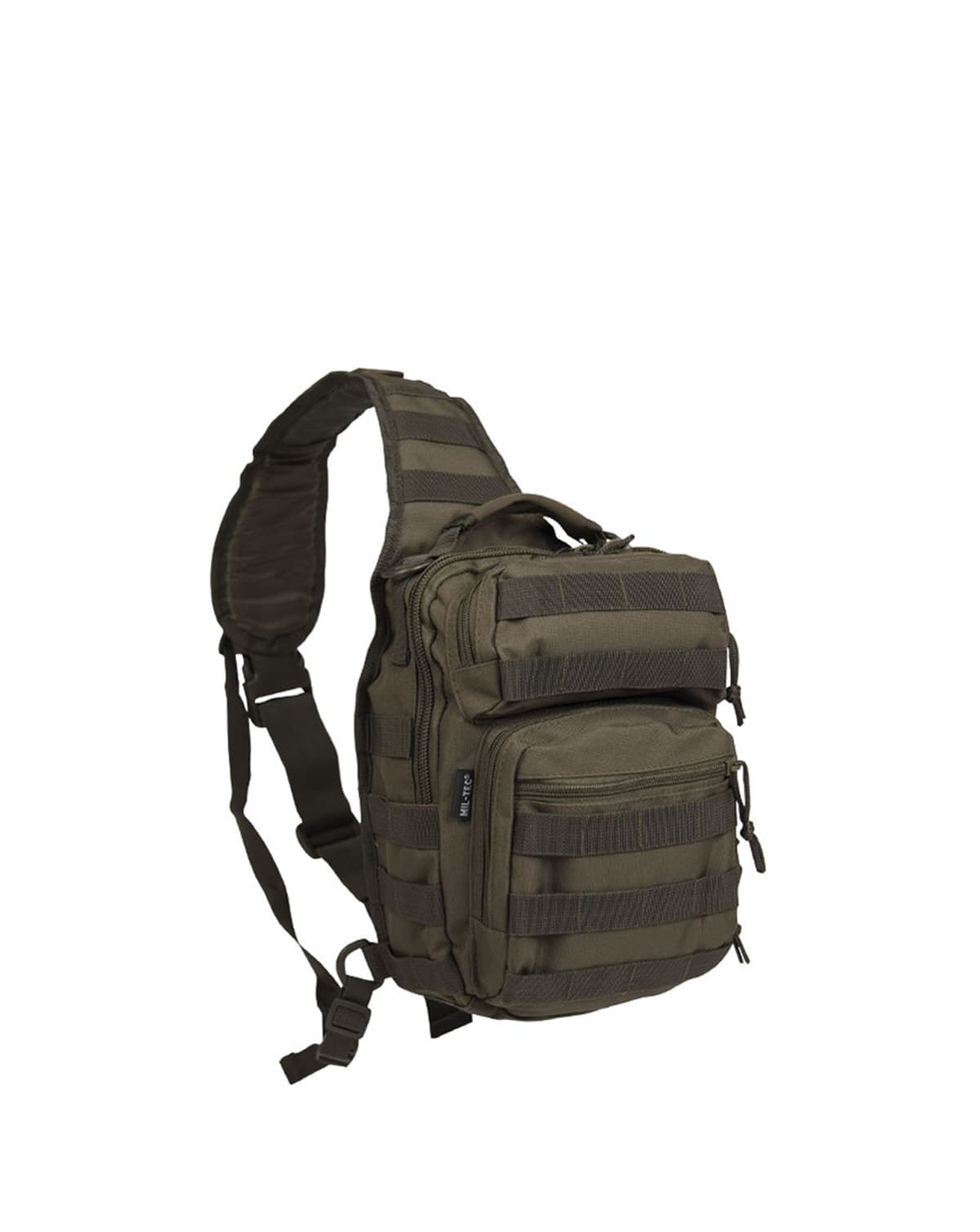 Mil Tec One Strap Assault Rygsæk 10l Oliven One Size Olive Unisex One Size