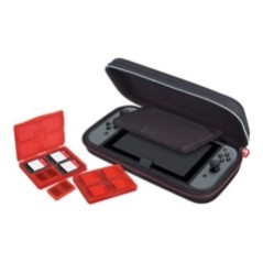 Nintendo Game Traveler Deluxe Travel Case Taske Til Spilkonsol Sort Sort