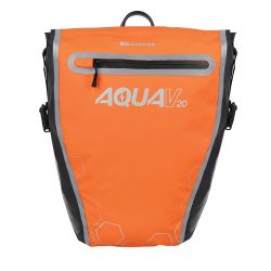Oxc Oxford Cykeltaske Aqua Single 20l Orange Black Rygsæk Sort